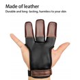 thumbnail image 4 of Sonducket Guante de tiro individual para al aire libre, Camping, senderismo, Protector de punta de dedo de mano, protector de cazadores profesional XL 9-10 cm Sonducket OD028232-03, 4 of 6
