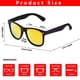 thumbnail image 3 of Lentes de Sol Amarillos para Fiesta al Por Mayor para Adultos Estilo 80s Paquete de 15 UV400, 3 of 9