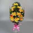 thumbnail image 4 of Silks Artificial Cemetery Flowers,Realistic Vibrant Peony, Outdoor Grave Decorations, 4 of 6