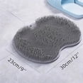 thumbnail image 2 of 2PACK Shower Foot Scrubber Mat, Shower Foot Scrubber, Foot Scrubber in Shower, Non-Slip Suction, 2 of 5