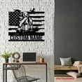thumbnail image 4 of Craftnamesign Custom Dog Hunting Metal Wall Art LED Light, Dog Hunting Sign, Dog Wall Decor, 4 of 5