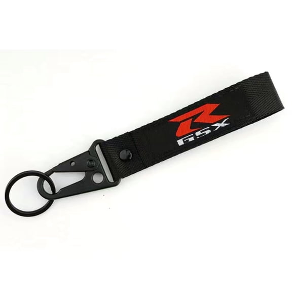 Suzuki Keychain Motorcycle Accessories Double-Sided Embroidery Keyring key-strap key-holder pendant key-ornament key-ring