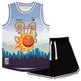 thumbnail image 3 of SHAQ Athletic Basketball Tank Top & Mesh Shorts Set (Little Boys & Big Boys), 2-Piece Outfit, Sizes 4–12, 3 of 15