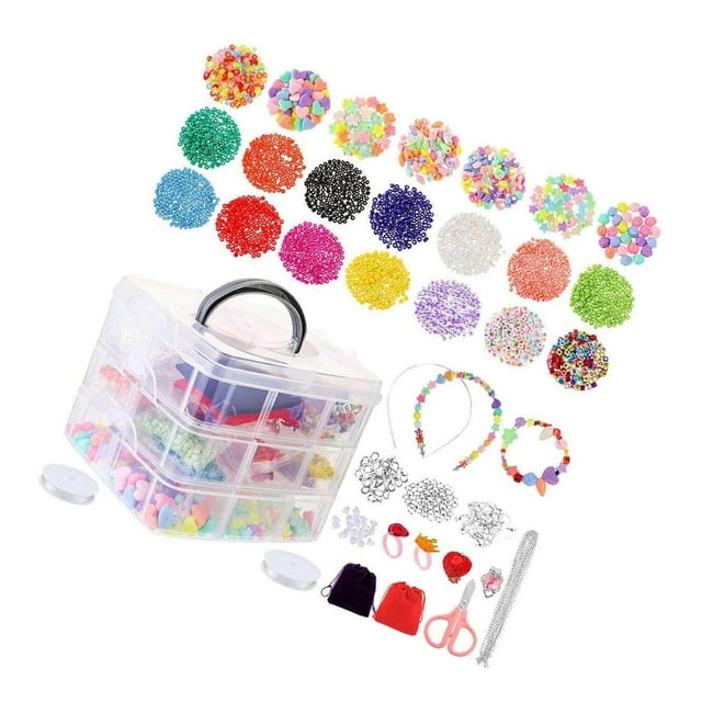 Jewelry Making Supplies Kit DIY Bracelets In One Letter Beading for Earrings Making