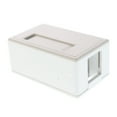 thumbnail image 2 of Leviton 41089-1WP QuickPort Surface Mount Housing, 1-Port, White, 2 of 3
