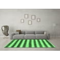 thumbnail image 3 of Ahgly Company Indoor Rectangle Abstract Emerald Green Modern Area Rugs, 7' x 10', 3 of 4