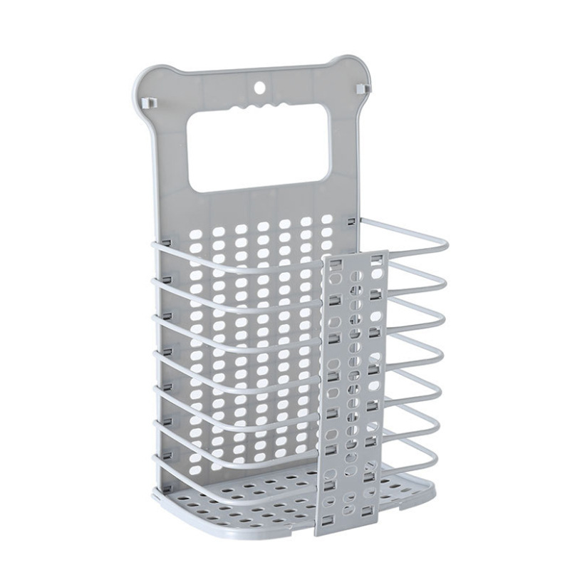 Holocky Foldable WallMounted Laundry Basket For Bathroom, Laundry