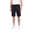 thumbnail image 3 of LOUNGEHERO Fleece Short 2pk Black and Black Large, 3 of 3
