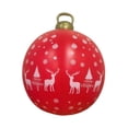 thumbnail image 1 of yuksok Inflatable Christmas Ball Balloon Inflatable Ornament for Tree Lawn New Year Elk, 1 of 9