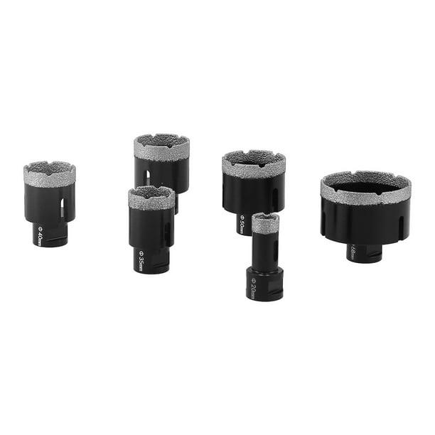 LAFGUR Hollow Drill Hole Saw Set 6 in 1 Tile Hollow Core Drill