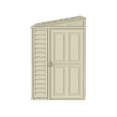 thumbnail image 6 of Duramax 4ft x 10ft Sidemate Vinyl Resin Outdoor Storage Shed With Foundation Kit, 6 of 13