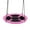 Pink, variant on Spaco Giant 40 Inch Flying Saucer Swing, Tree Swing with Adjustable Height from 40 to 63 inches, Toddler Swing for Indoor Outdoor Play Set, Saucer Swing for Kids, Green