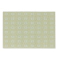 thumbnail image 1 of Quatrefoil Cutting Board, Lattice Pattern Girih Tiles of Antique Eastern Art Design, Decorative Tempered Glass Cutting and Serving Board, Small Size, Mustard Yellow White, by Ambesonne, 1 of 1