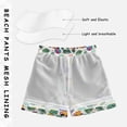 thumbnail image 3 of FORMRS Boys Swim Trunks Quick Dry Mesh Lining Beach Boardshorts, Sizes XS-XL, Vibrant Toucans Pattern, 3 of 7