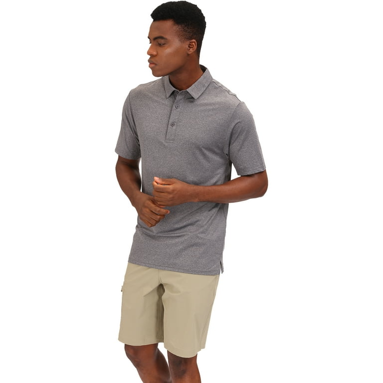 MIER Men s Short Sleeve Golf Polo Shirts UPF 30 Sun Protection