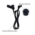 thumbnail image 3 of Grey 2 Button 5 Pin Prong Hand Control Handset Remote with Backlight for Lift Chairs Power Recliner, 3 of 7