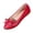 Red, variant on GERsome Women's Flats Closed Pointy Toe Dress Shoes Slip-On Casual Walking Work Office Travel Flat Shoes, Black Size 5.5