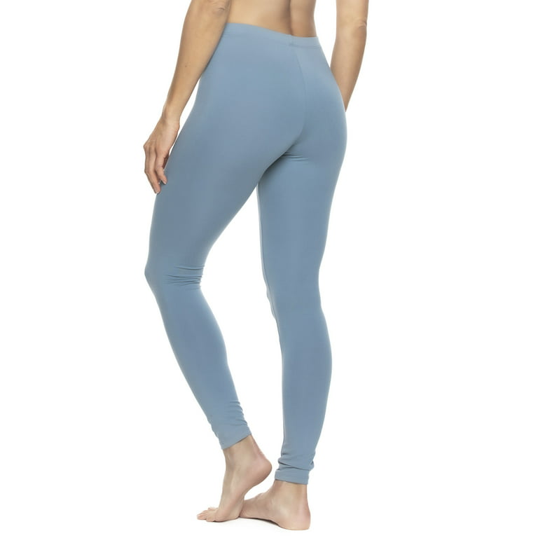 Felina Velvety Super Soft Lightweight Leggings 2-Pack - For Women - Yoga  Pants, Workout Clothes (Cool Beach, 3X) 