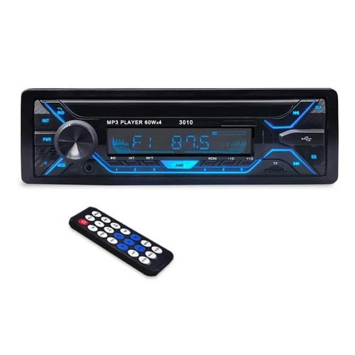 1 Din Car Stereo  12V Single Radio Bluetooth FM Car MP3 Player In-dash Aux USB TF Car Audio MP3 Player Bluetooth