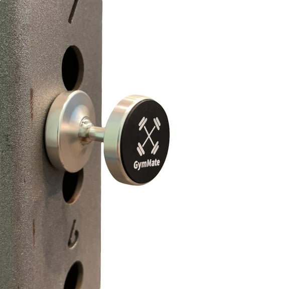 Gym Mate Dual Magnetic Phone Mount & Holder for Gym. Attaches Magnetically to Metal Surface.