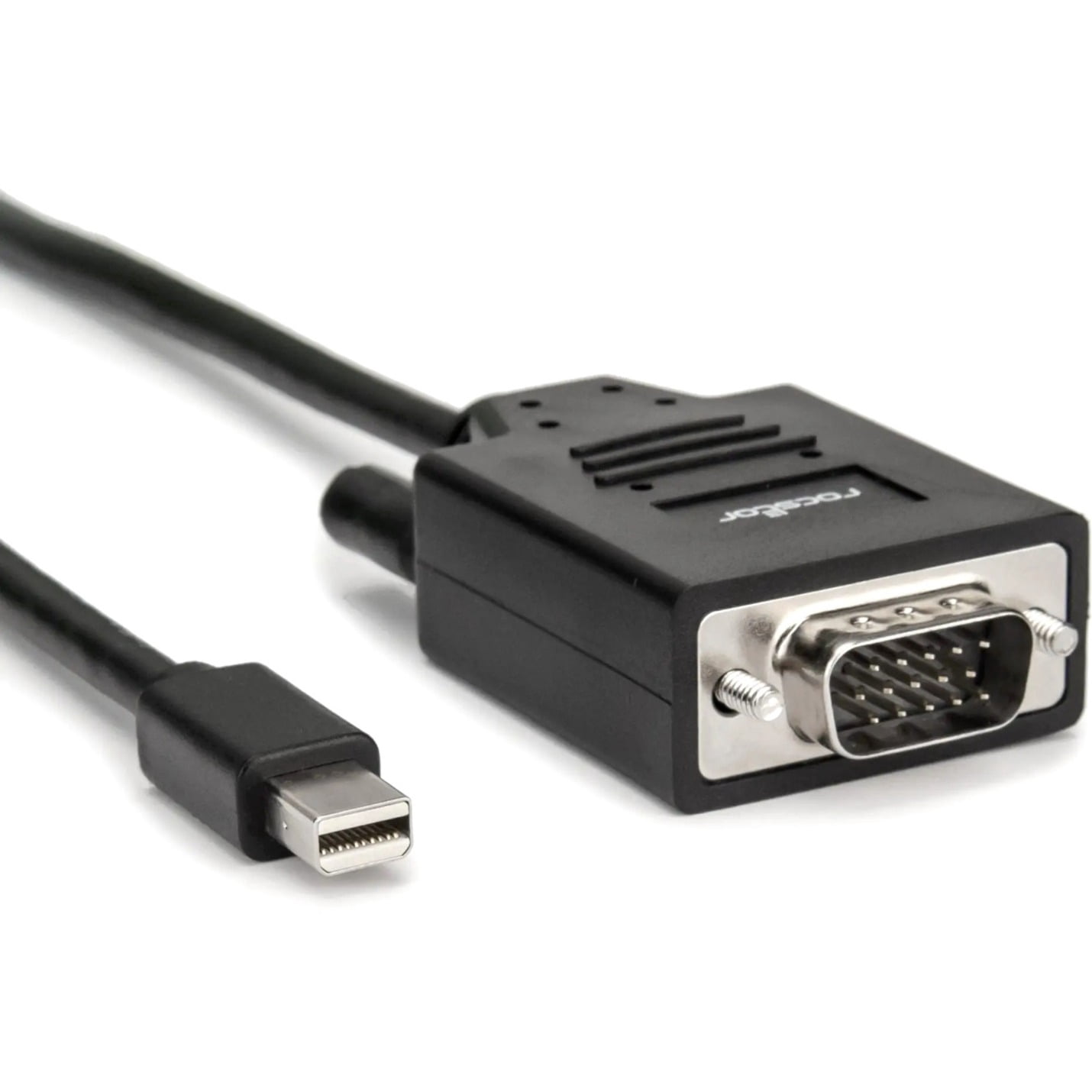 Rocstor Y10C163-B1 6Ft Mini Displayport To Vga M/M Hd-15 Male Cable Gold Plated