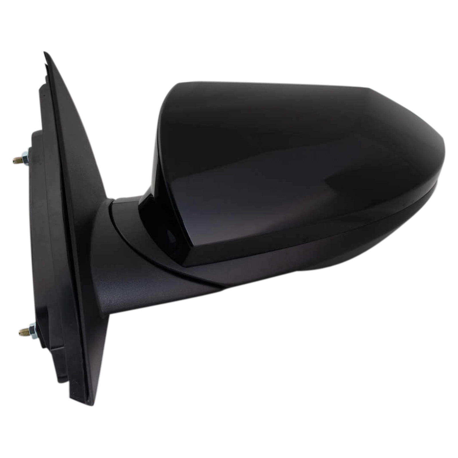 TRQ Driver & Passenger Side Power Heated Mirror Set Smooth Black with Blind Spot Fits 2021-2023 Hyundai Elantra HY1320279 HY1320284 HY1321279 HY1321284