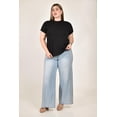 thumbnail image 4 of Blusa basica Roman Fashion /Tallas Extras, 5125 (Negro) negro 42, 4 of 6