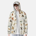 thumbnail image 4 of Balery Dogs Funny Pets Men's Women's UPF 50+ Sun Protection Lightweight Hoodie Performance Long Sleeve Shirt for Fishing Running-Medium, 4 of 9