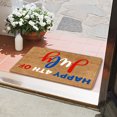 thumbnail image 5 of Letter Print America 4th of July USA Patriotic Doormat Indoor Outdoor Rug Welcome Decorative Memorial Day Front Door Mat Anti-Slip Rubber for Seasonal Kitchen Entrance Floor Decor 16 x 24 Inch, 5 of 8