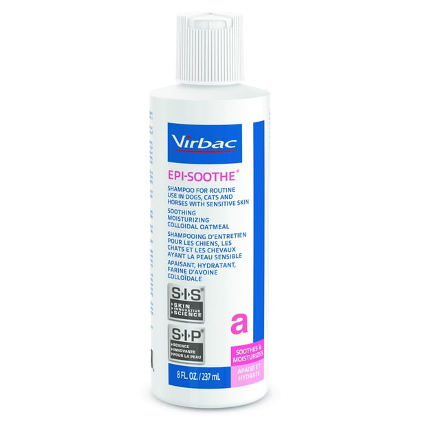Champú Virbac Epi-Soothe para Perros, Gatos y Caballos 240 mL