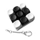 thumbnail image 4 of Llavero con teclado, juguete sensorial para fiestas, cumpleaños, teclados de , teclado con clicker para oficina, bolso, trabajo, mujeres, hombres, y negro, 4 of 8