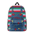 thumbnail image 2 of Chucky-mochila Harajuku para niño y adulto, morral informal de Anime, Unisex, Temporada 2 Fivean unisex, 2 of 2