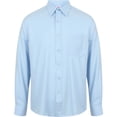 thumbnail image 5 of Henbury Mens Wicking Long Sleeve Work Shirt, 5 of 5