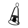 thumbnail image 1 of Candelabro portátil de hierro forjado de estilo europeo, sencillo, para mesa de comedor, sala de estar, hogar, bodas, ambiente romántico. Negro, 1 of 9