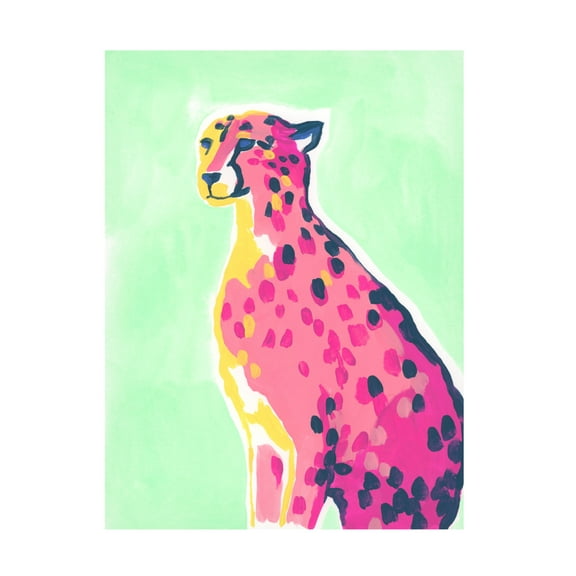 Trademark Fine Art June Erica Vess  Savannah Pop II Canvas Wall Art