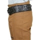 thumbnail image 4 of Gun Holster Western Leather Made Pistol Revolver Belt Cowboy Hand Tooled Black 22 .38/357 .44/45 Cal Fit 3.5' To 6.5' Barrel Revolver, 4 of 5