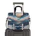 thumbnail image 2 of FORMRS 16" Laptop Bag Carrying Sleeve Case with Handle Travel Shoulder Briefcase, Rolling Waves, 2 of 8