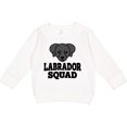 thumbnail image 2 of Inktastic Dog Black Labrador Squad Toddler Sweatshirt, 2 of 4
