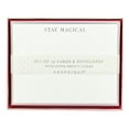 thumbnail image 2 of Graphique Flat Notes, “Stay Magical” Design - 15 Special Occasion Sleek Note Cards & Envelopes With Pretty Silver Trim and “Stay Magical” Message, 4.25" x 5.5" (DFN002), 2 of 4