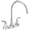 Chrome, variant on Peerless P2935lf Parkwood 1.5 GPM Widespread Kitchen Faucet - Chrome