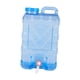 thumbnail image 2 of Contenedor de agua para camping con grifo, gran depósito de agua portátil, garrafa para beber, cubo para agua al aire libre, fabricado en 28 litros, 2 of 9