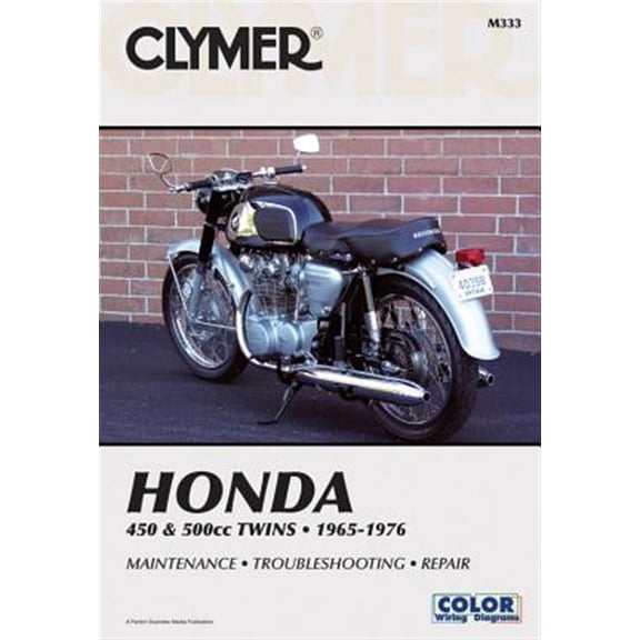 Pre-Owned Honda CB/CL450 & CB500T Motorcycle (1965-1976) Service Repair Manual ^