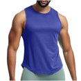 thumbnail image 2 of Dovford Men's UPF 50+ Tank Top Quick Dry Summer Workout Muscle Sleeveless Shirts for Swim Beach Bodybuilding, 2 of 7