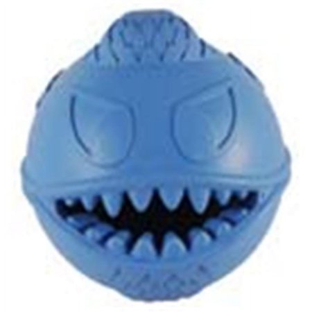 UPC: 0788169001259 | Jolly Pets Monster Ball 2.5 inch Blue Treat Hiding Rubber Toy for Small Dogs