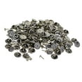 thumbnail image 1 of Abbracc 100 Pairs Brass Butterfly Clutch Tie Tacks Pin Back Replacement with 8mm Length, 1 of 9
