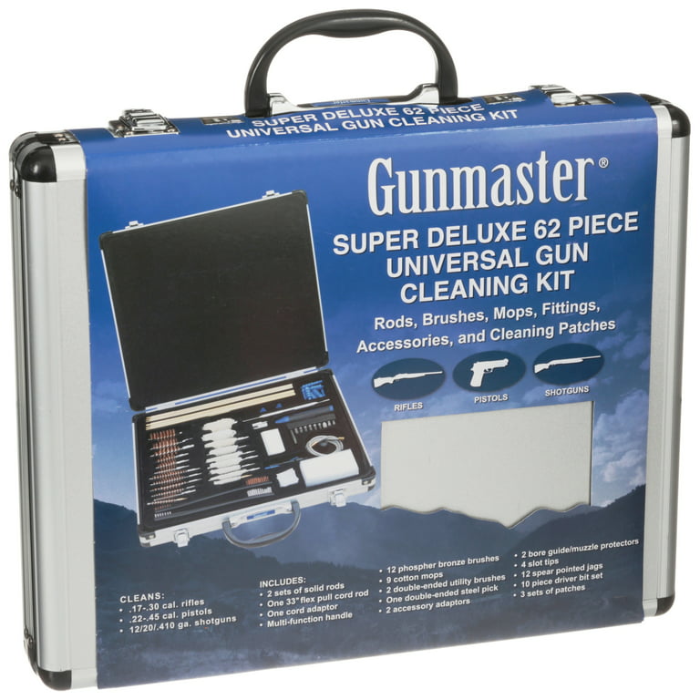 DAC Gunmaster 62 Piece Super Deluxe Universal Cleaning Kit for .17