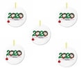 thumbnail image 2 of Fiudx Adornos Navideños para Árbol de Navidad, Colgante de Anciano Sin Rostro, Decoración Personalizada para El Hogar, Recuerdo de La Cuarentena de 2020, Idea de Regalo Festivo, Decoración Navideña F, 2 of 5