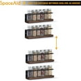thumbnail image 3 of SpaceAid Spice Rack Organizer for Cabinet Door or Wall Mount with Labels, 4 Pack, 3 of 6