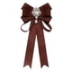 thumbnail image 2 of Pajarita para mujer, corbata para el cuello, pasador para el pecho, accesorios de ropa para niñas y mujeres, joyería para camisa, pajarita con diamant Café, 2 of 8