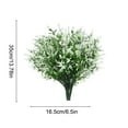 thumbnail image 3 of Diceymbol Lavender Outdoor Artificial Plants, 8 Bundles 13.78in Fake Flowers for Indoor/Outdoor Hanging, Greening Gardens, Porches, Home Weddings & Farmhouse Decoration, 3 of 6